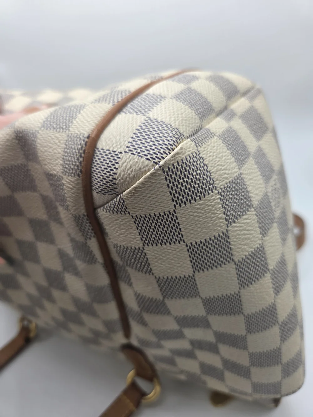 Authentic Preloved Louis Vuitton Damier Azur Totally PM Purse W Dust Bag & COA